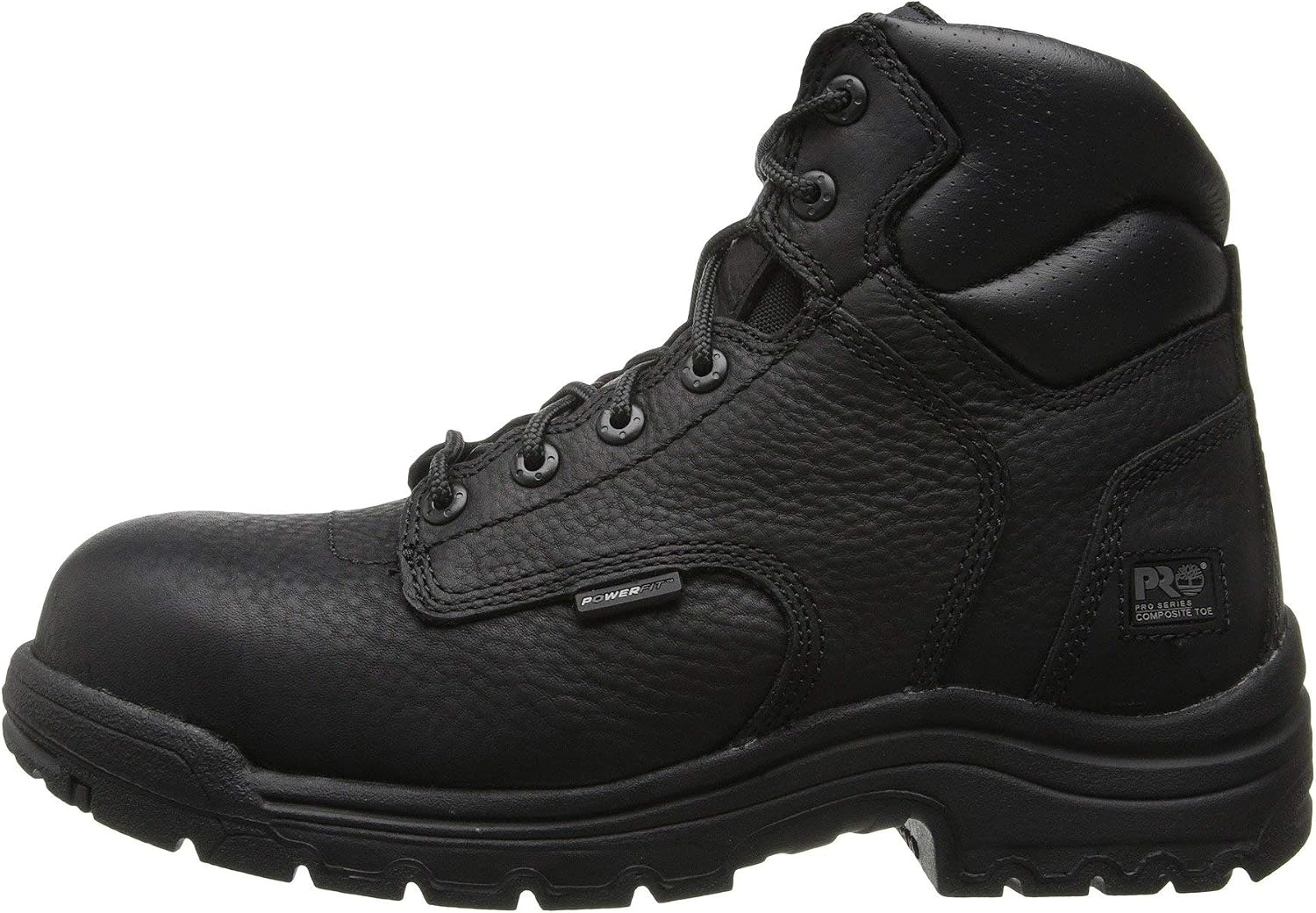 Timberland PRO Men’s Titan 6 Inch Composite Safety Toe Work Boots(Black V1)