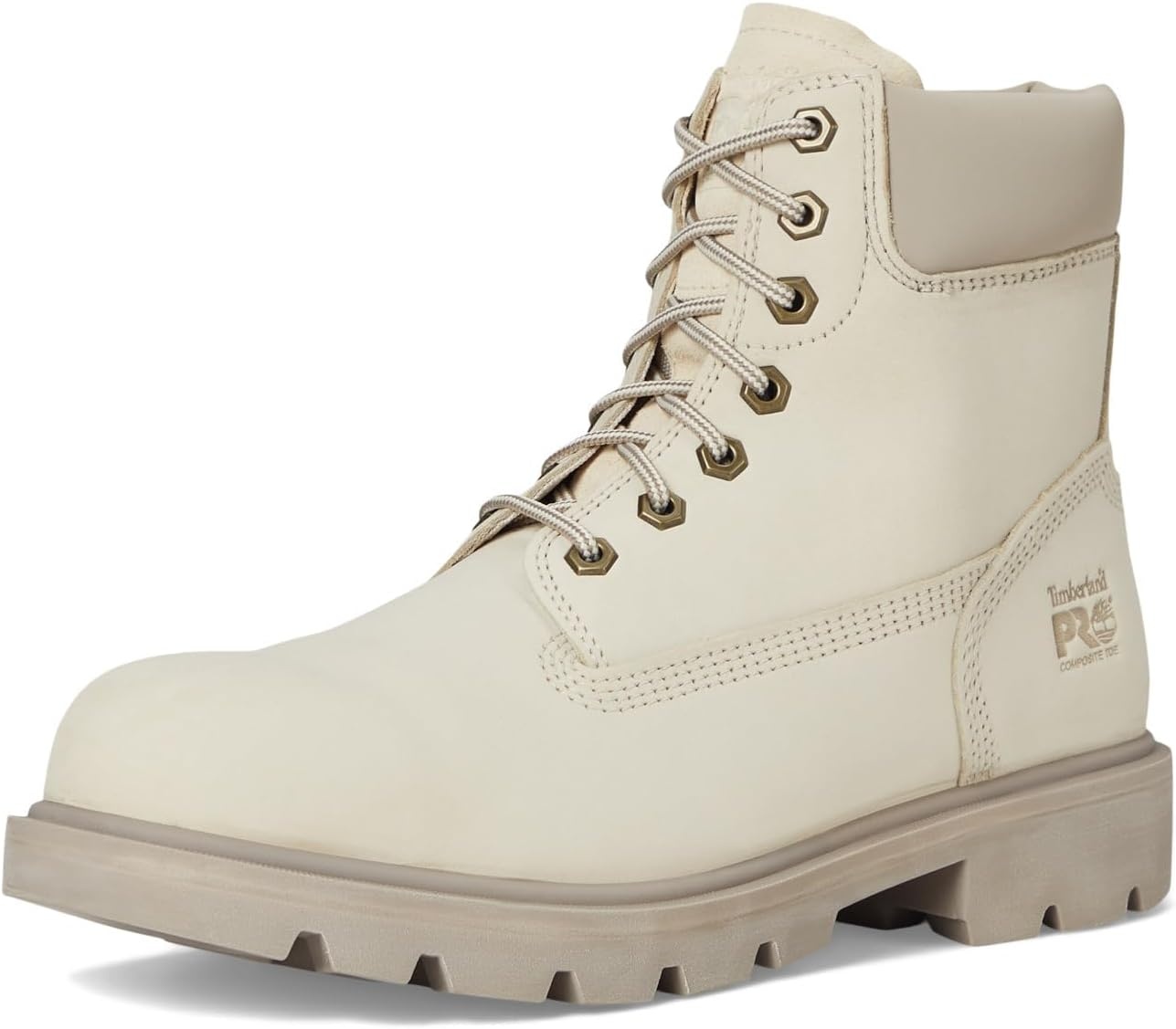 Timberland PRO unisex-adult Sawhorse 6 Inch Composite Safety Toe(Light Taupe)