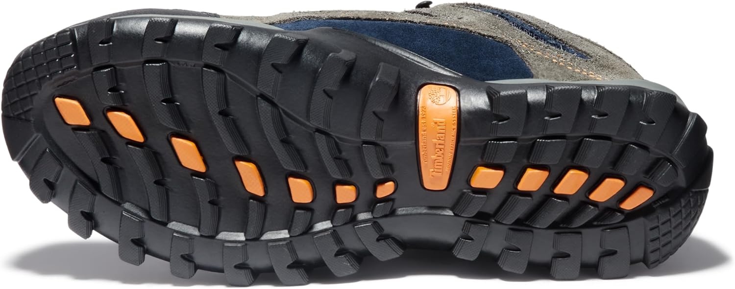 Timberland PRO Men’s Mudsill Steel Safety Toe Industrial Hiker Work Shoe(Grey/Sapphire)