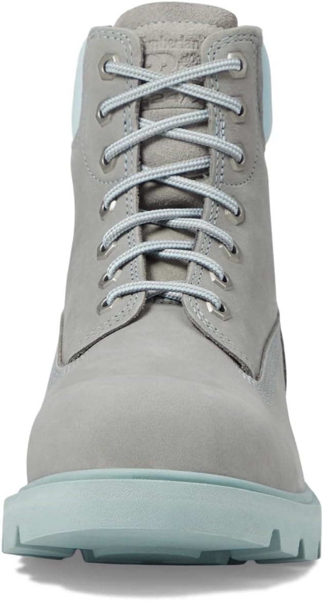 Timberland PRO Sawhorse 6″ Composite Safety Toe Industrial Work Boot(Gray/Aqua)