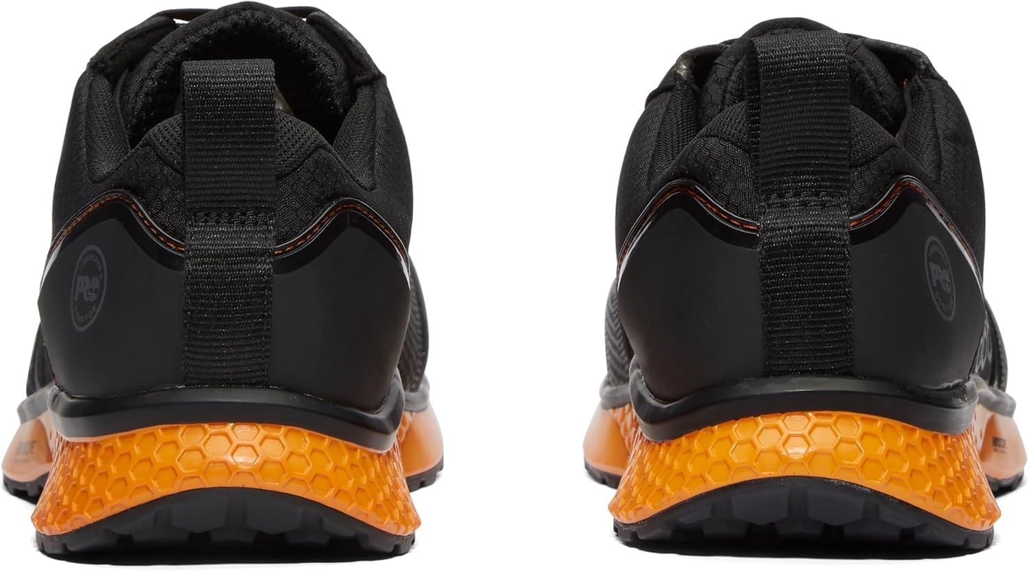 Timberland PRO Men’s Reaxion Athletic Composite Toe Work Shoe(Black/Orange)