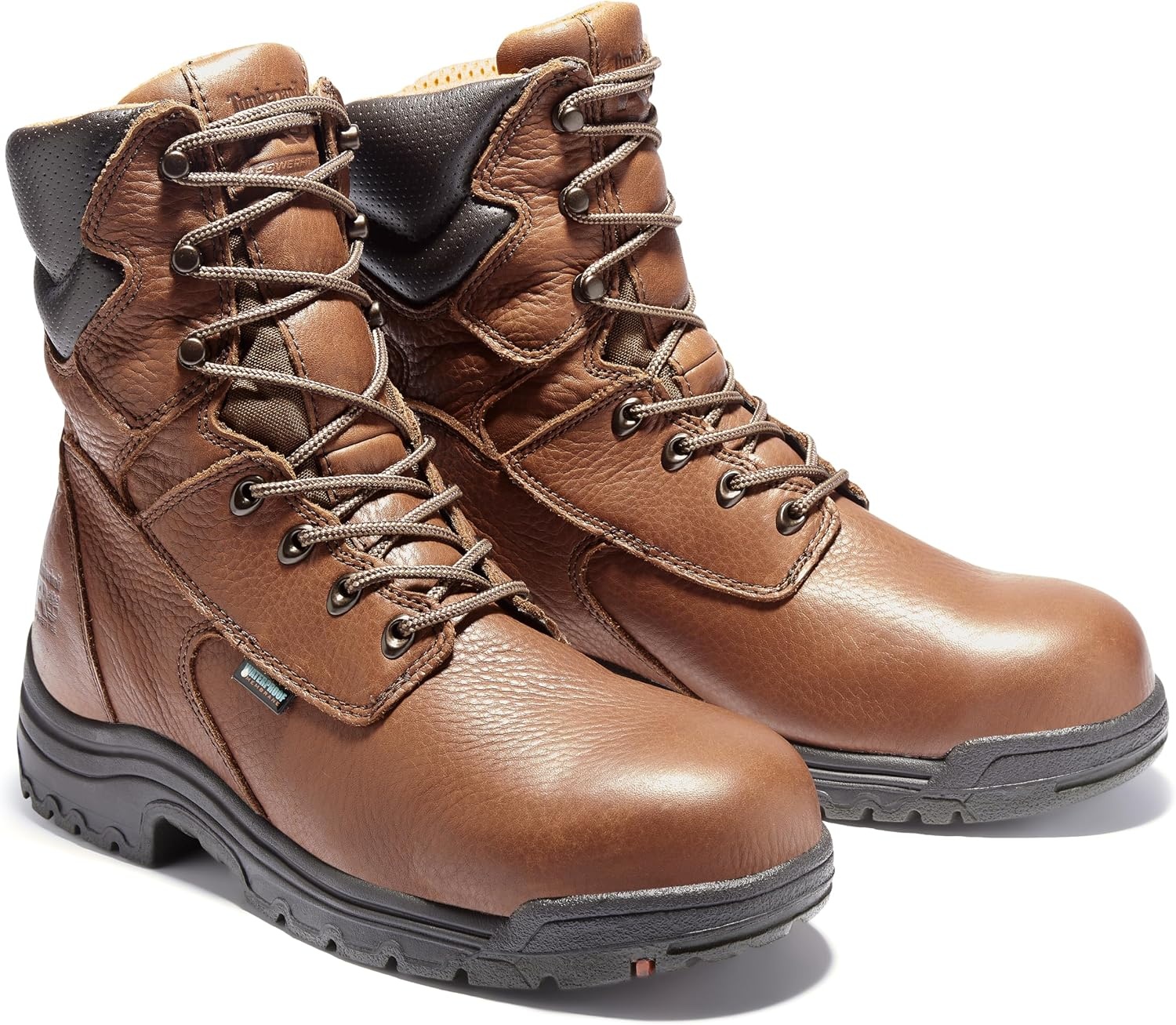 Timberland PRO Titan 8″ Alloy Safety Toe Waterproof(Brown)