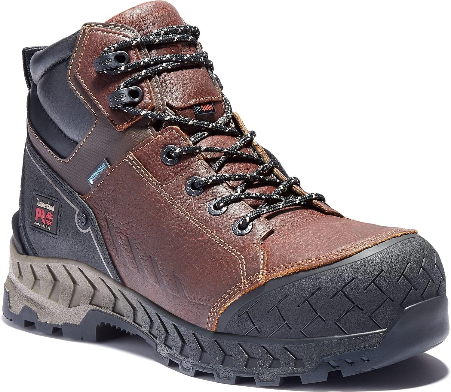 Timberland PRO Men’s Work Summit NT WP Insulated 400g Work Boots(Brown: Brown)