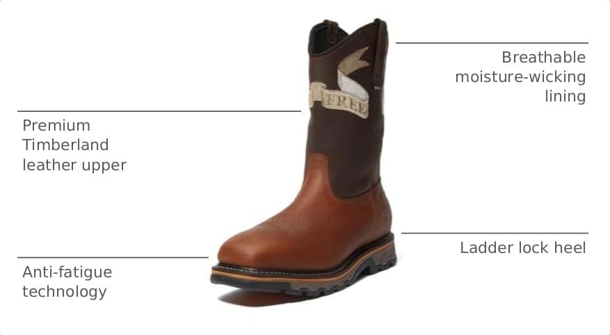Timberland PRO Men’s Work Summit NT WP Insulated 400g Work Boots(Medium Brown V1)