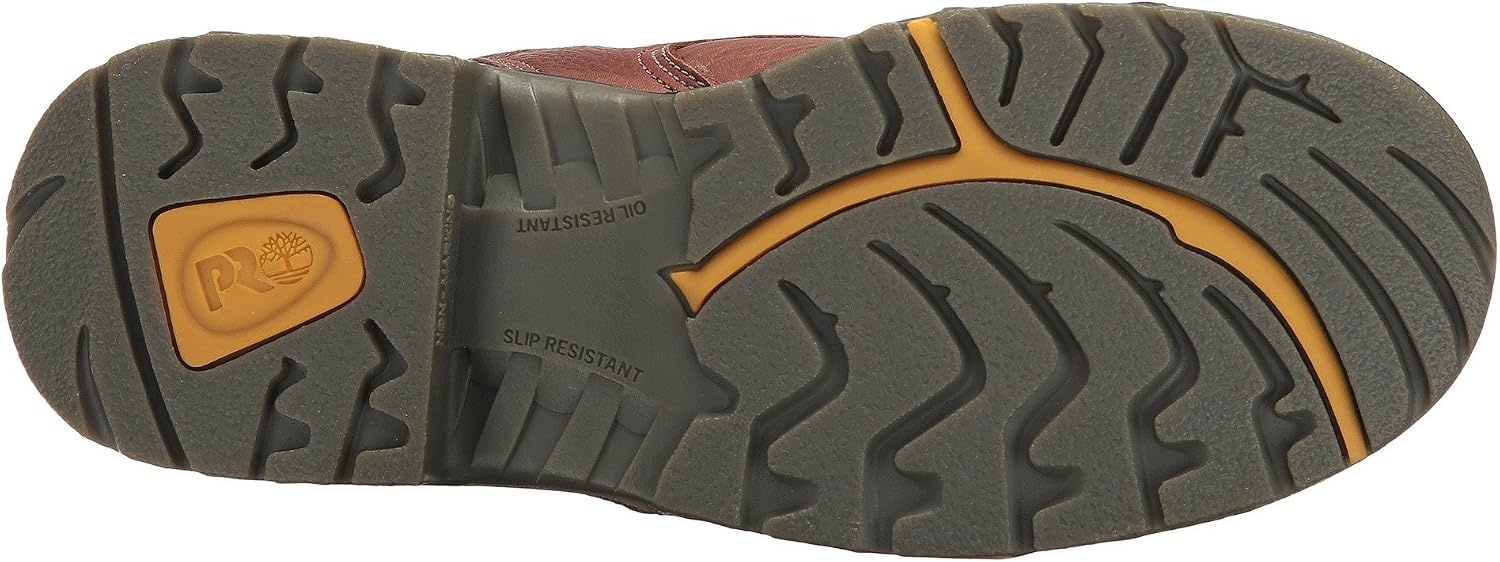 Timberland PRO Mens Titan 6 Inch Alloy Safety Toe Industrial Work Boot(Brown V1)