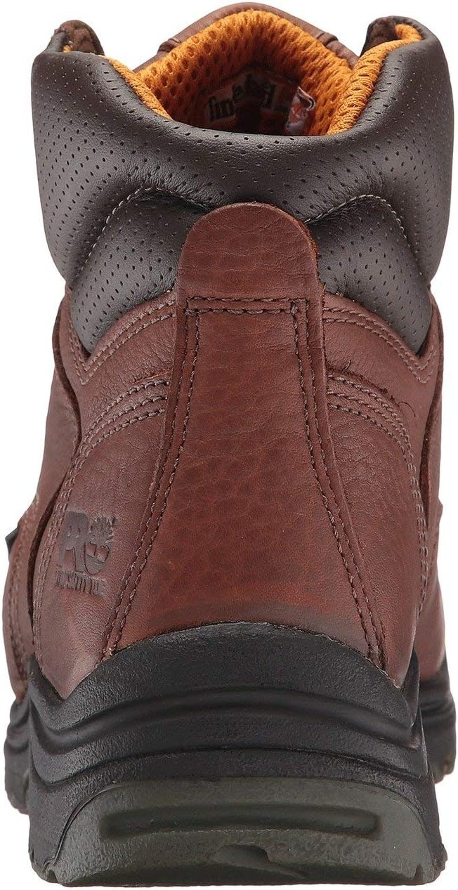 Timberland PRO Mens Titan 6 Inch Alloy Safety Toe Industrial Work Boot(Brown V1)