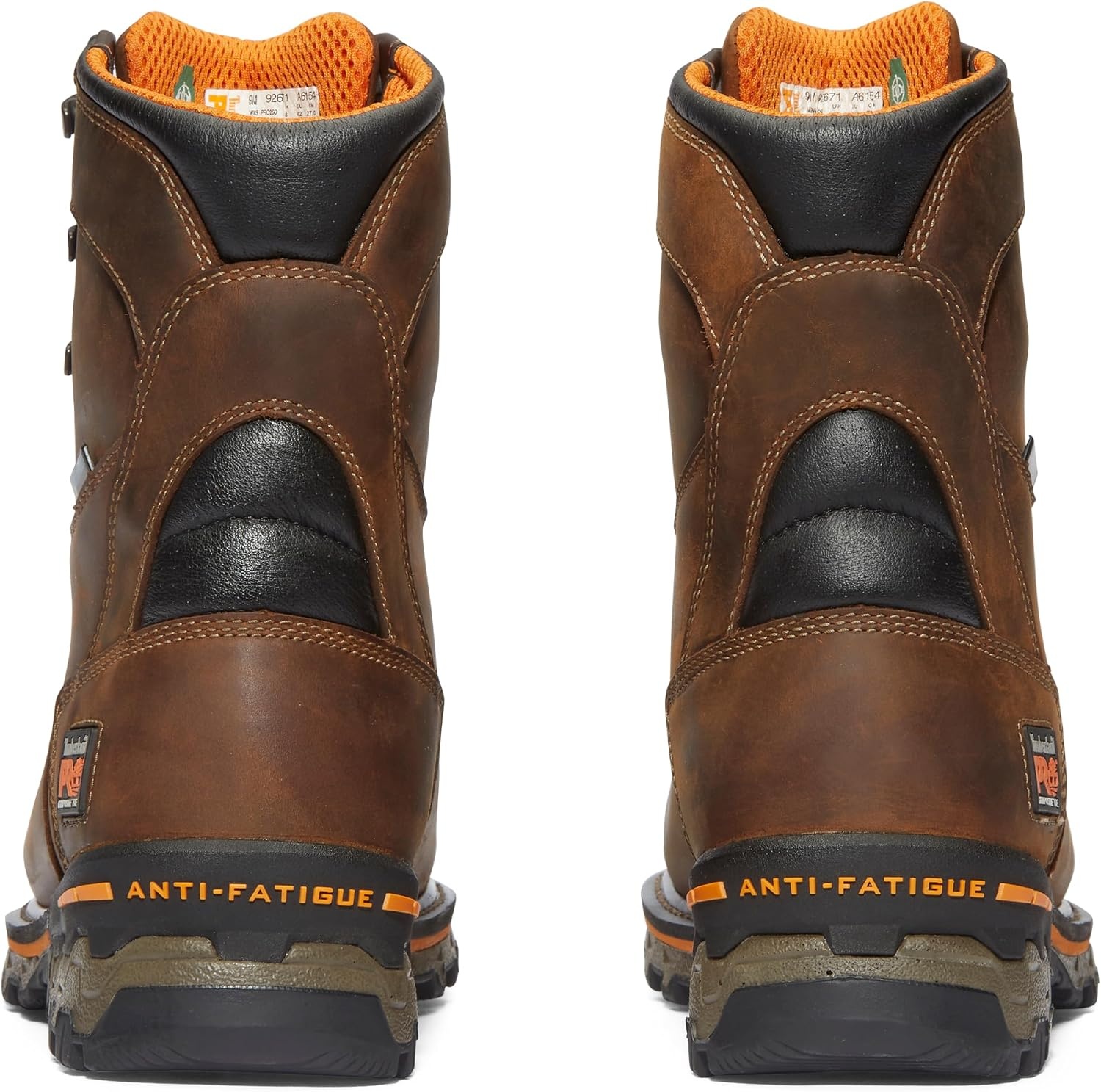 Timberland PRO Men’s Boondock 8 Inch Composite Safety Toe Waterproof Work Boots(Brown-2024 New)
