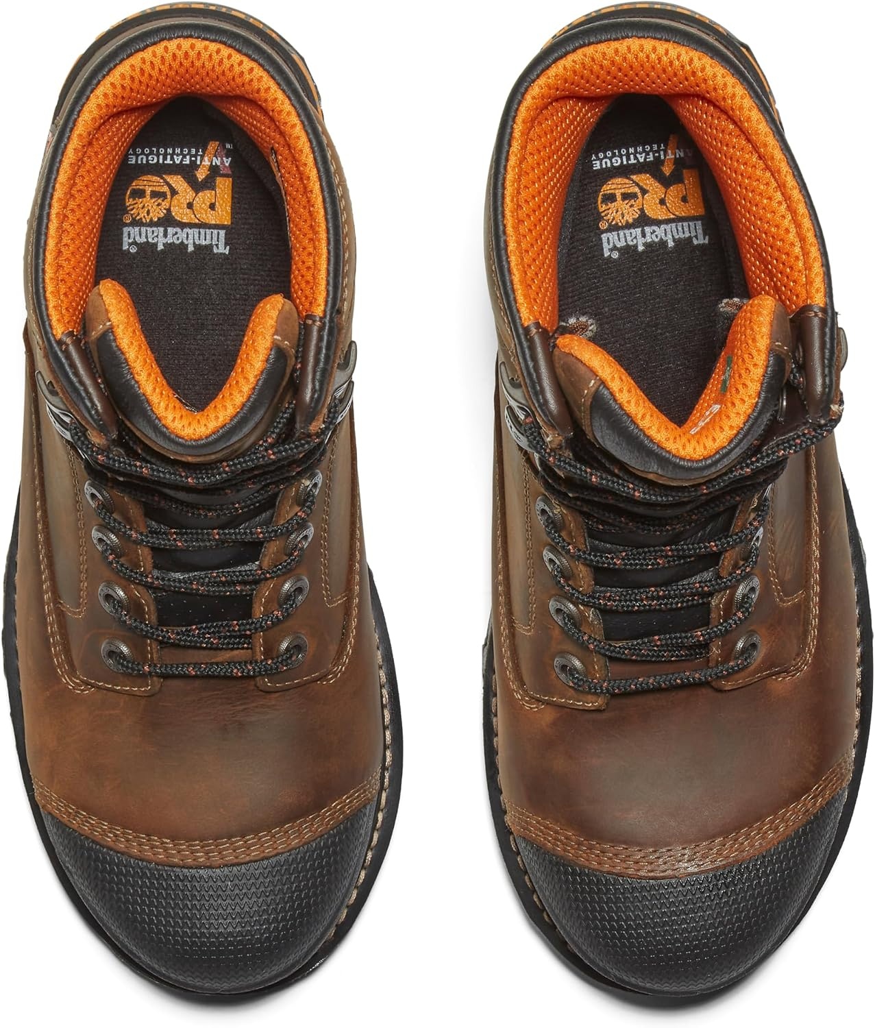 Timberland PRO Men’s Boondock 8 Inch Composite Safety Toe Waterproof Work Boots(Brown-2024 New)