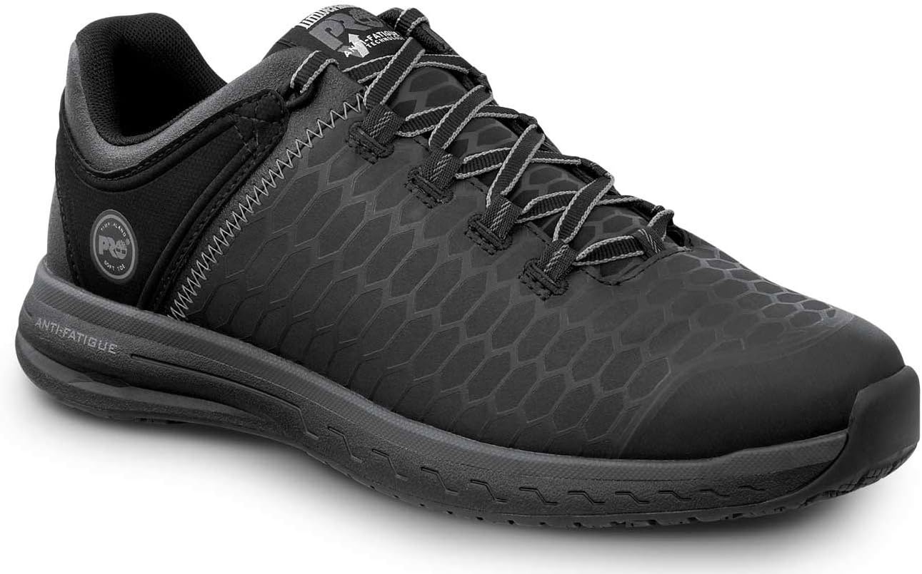 Timberland PRO Mens Powerdrive MaxTrax Soft Toe SRO(Black)