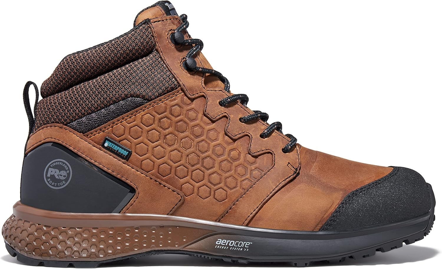 Timberland PRO Reaxion Mid Soft Toe Waterproof(Brown/Black V1)