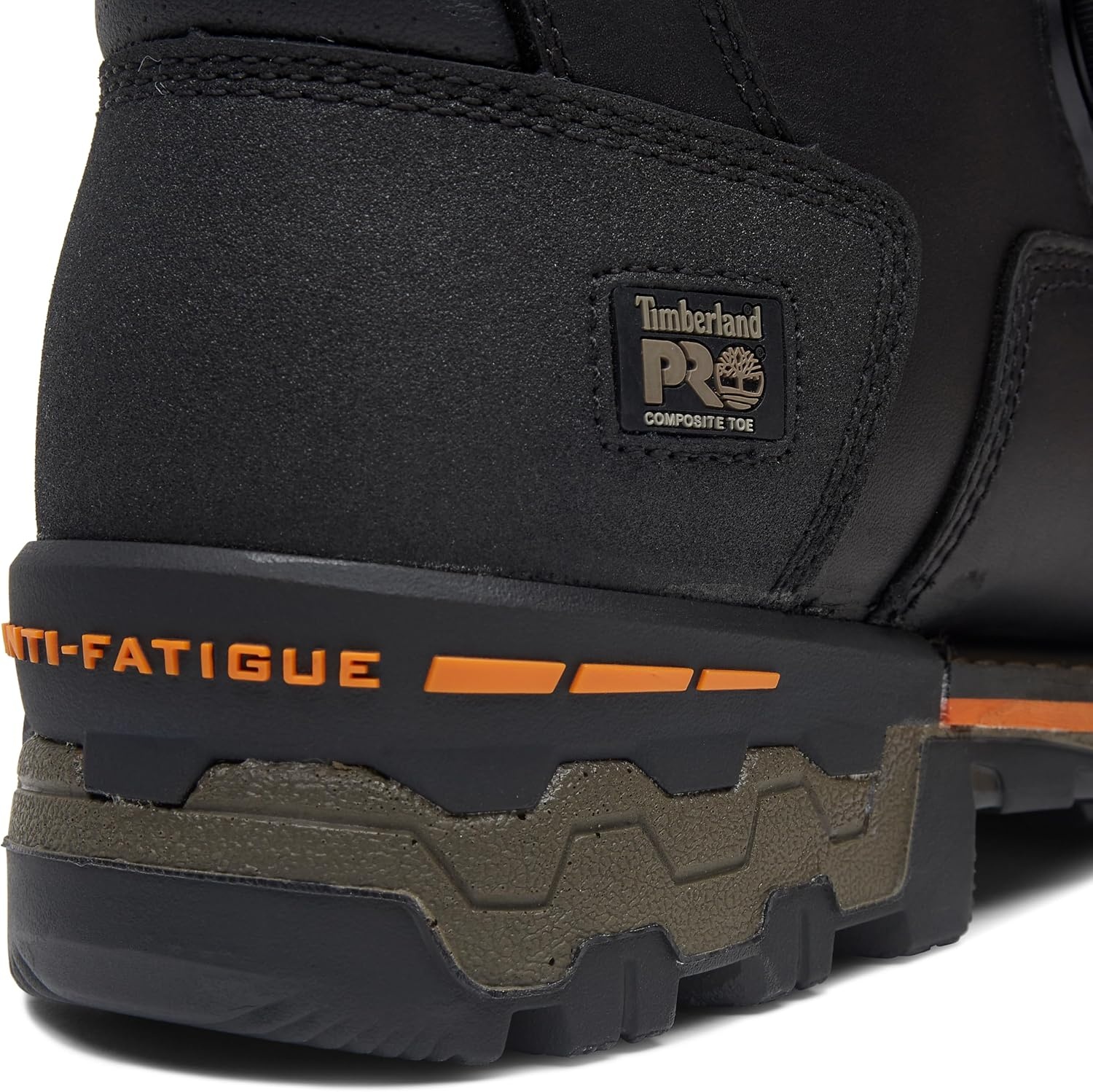 Timberland PRO Boondock BOA 8 Inch Composite Safety Toe Waterproof Puncture Resistant(Black)