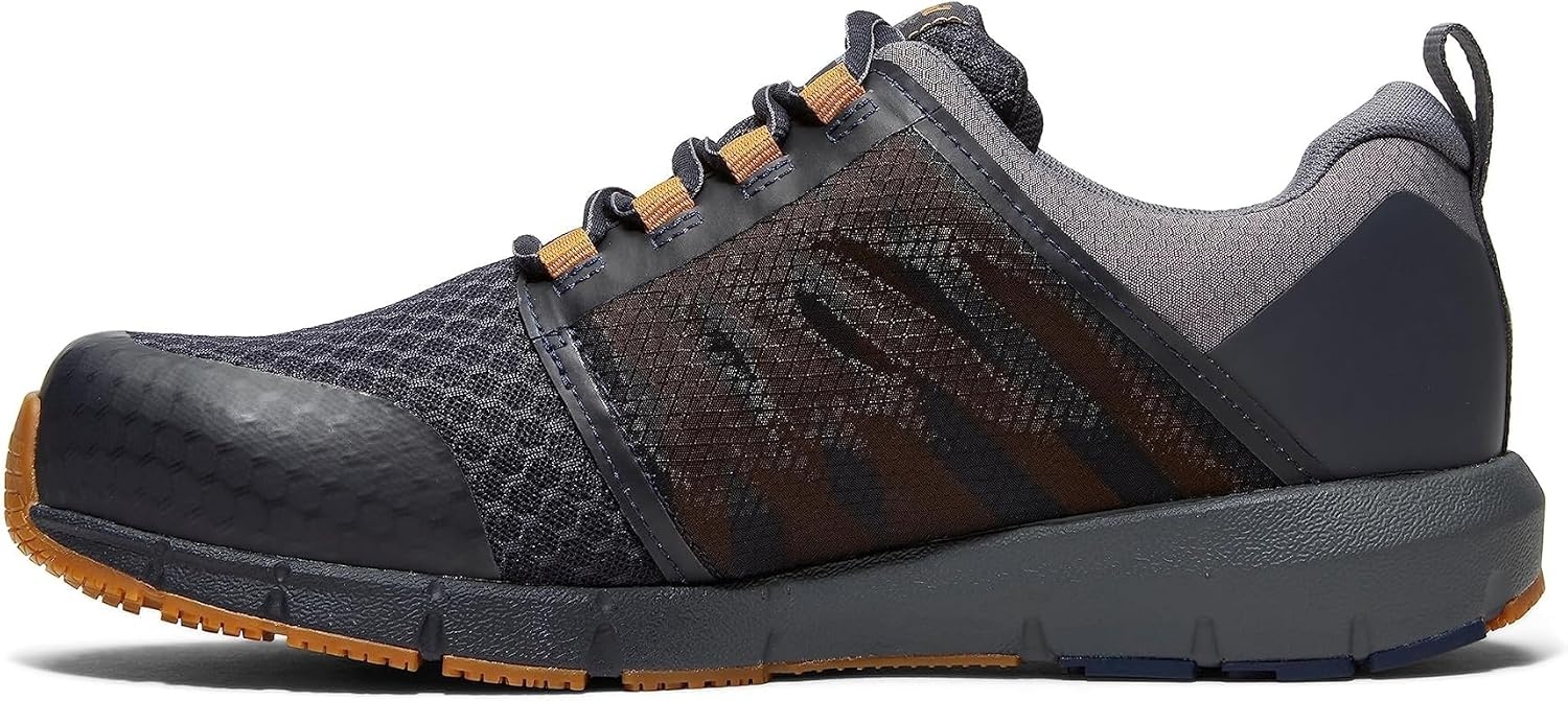 Timberland PRO Men’s Radius Composite Safety Toe Industrial Athletic Work Shoe, Navy/Charcoal-2024 NEW, 10M