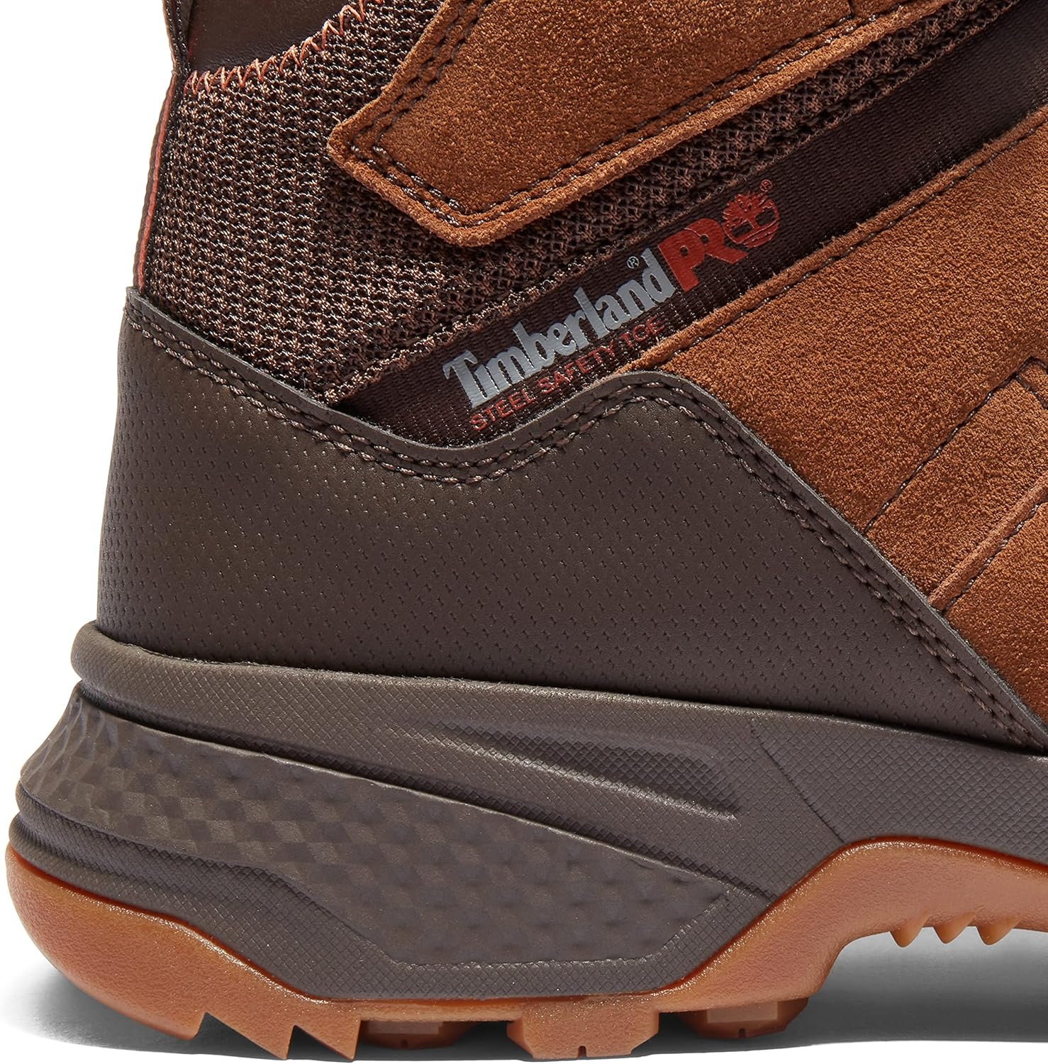 Timberland PRO Unisex Adult Switchback Lt Steel Safety Toe Work Boots(Brown/Gum)
