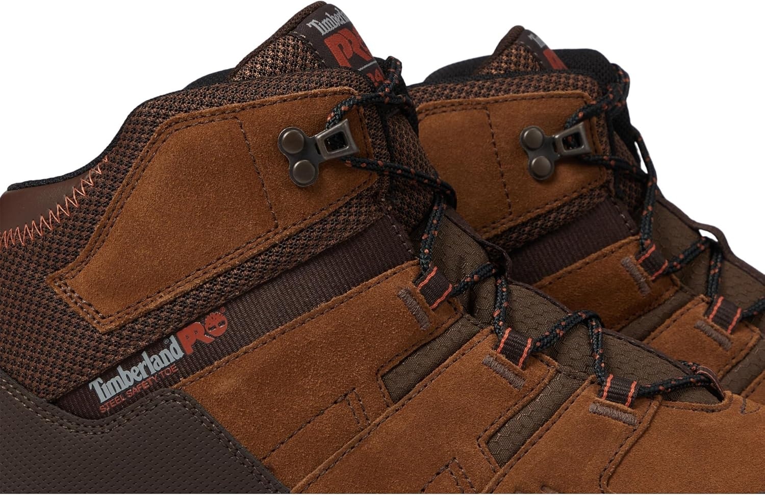 Timberland PRO Unisex Adult Switchback Lt Steel Safety Toe Work Boots(Brown/Gum)