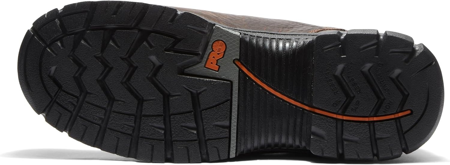 Timberland PRO Mens 6 Endurance Steel Toe Mt PR SR Boot(Brown-2024 New)