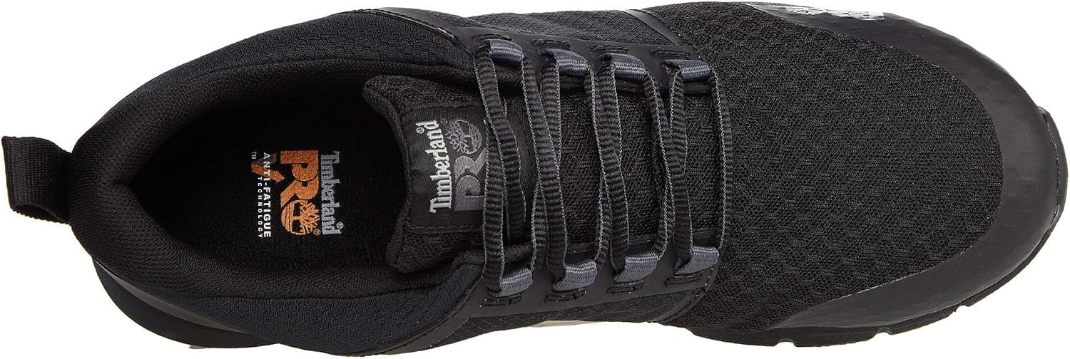 Timberland PRO Men’s Powertrain Sport Alloy-Toe EH Industrial & Construction Shoe(Black-2024 New)