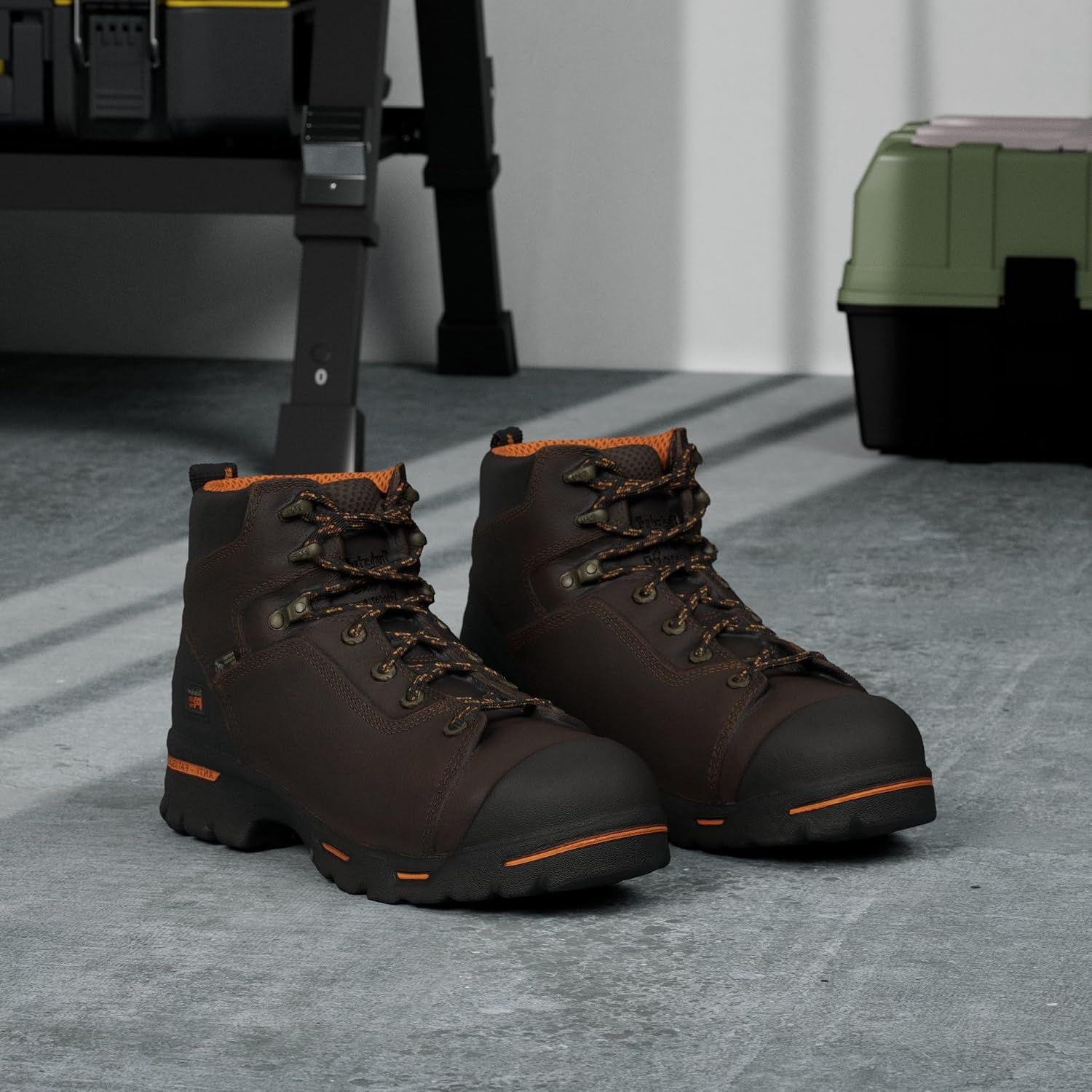 Timberland PRO Men’s 52562 Endurance 6″ PR Work Boot(Brown)