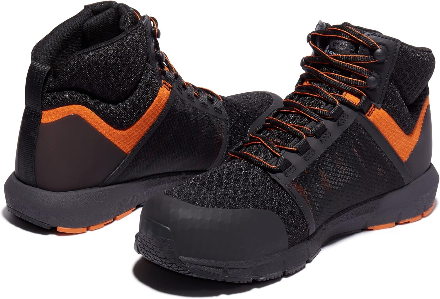 Timberland PRO Radius Mid Composite Safety Toe(Black/Orange-2024 New)
