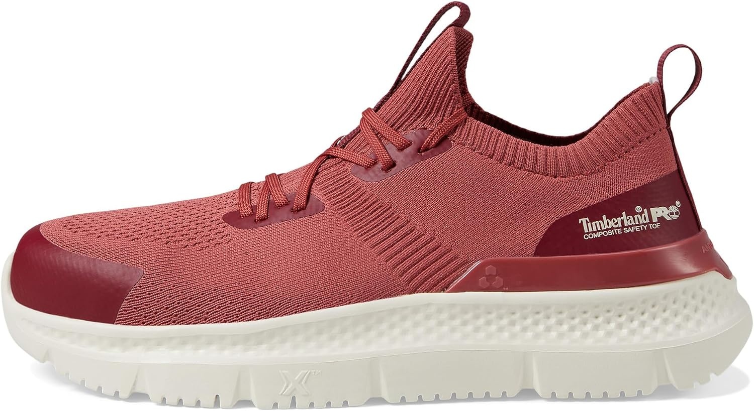 Timberland PRO Setra Knit Composite Safety Toe(Cranberry/Cream)