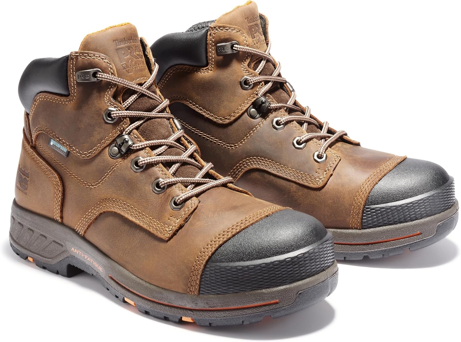 Timberland PRO mens Helix Hd 6″ Composite Safety Toe WaterproofIndustrial & Construction Shoe(Brown-2024 New)