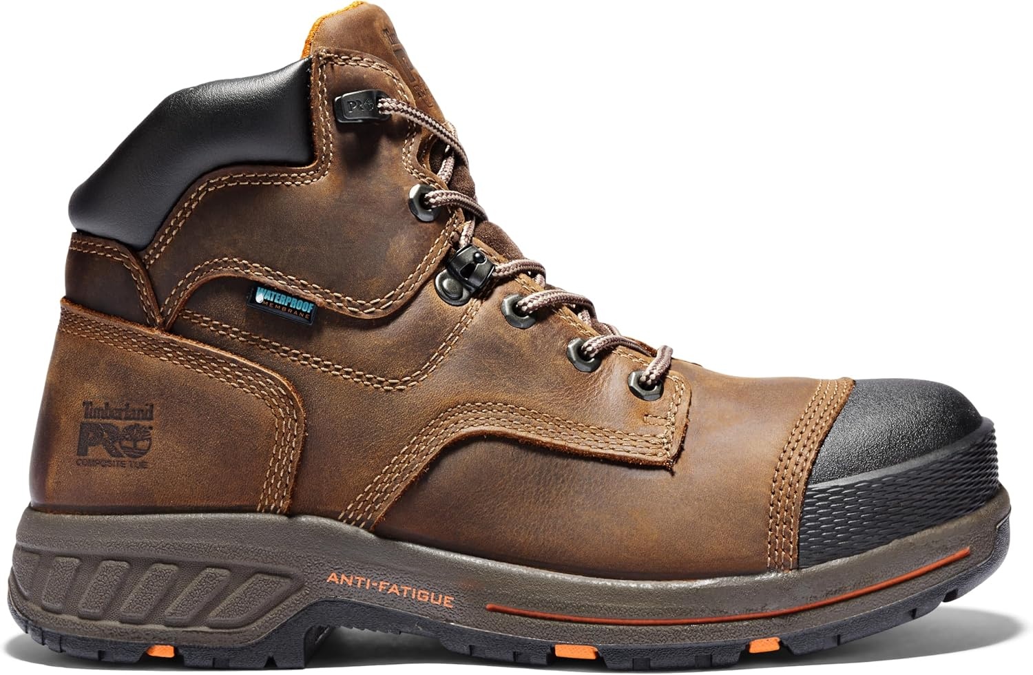 Timberland PRO mens Helix Hd 6″ Composite Safety Toe WaterproofIndustrial & Construction Shoe(Brown-2024 New)