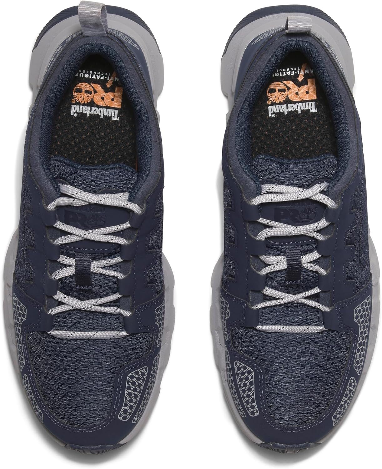 Timberland PRO Men’s Powertrain EV Composite Safety Toe Work Shoes(Navy/Grey V1)