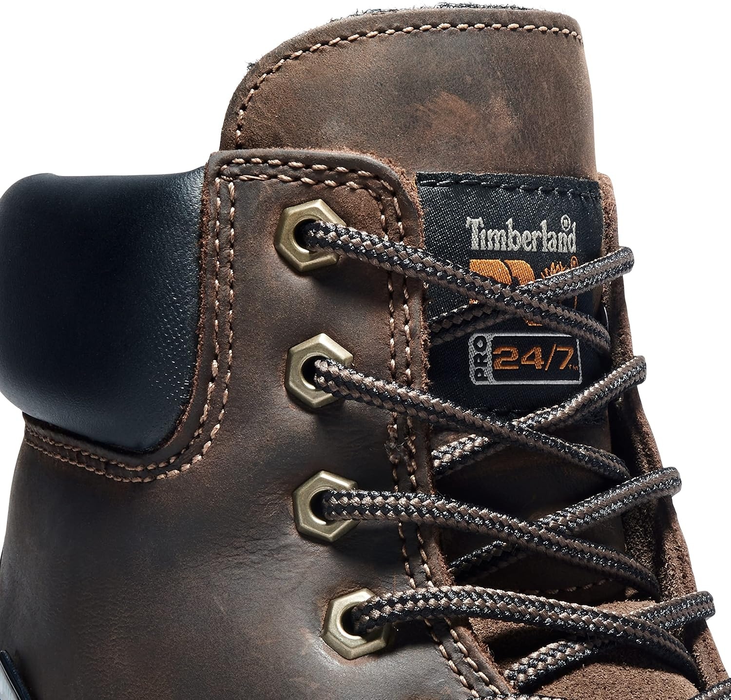 Timberland PRO Men’s Direct Attach 6 Inch Soft-toe Insulated Waterproof Industrial Work Boot(Brown V1)