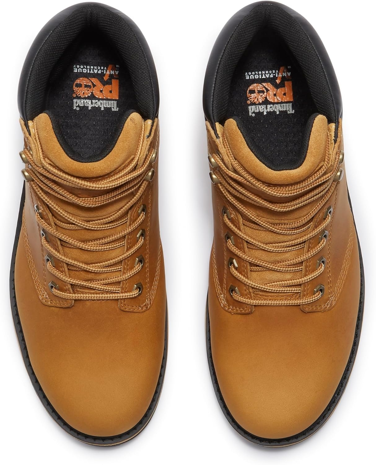 Timberland PRO Titan Tasker 6 Inch Alloy Safety Toe Waterproof Industrial Work Boots(Wheat Full Grain)