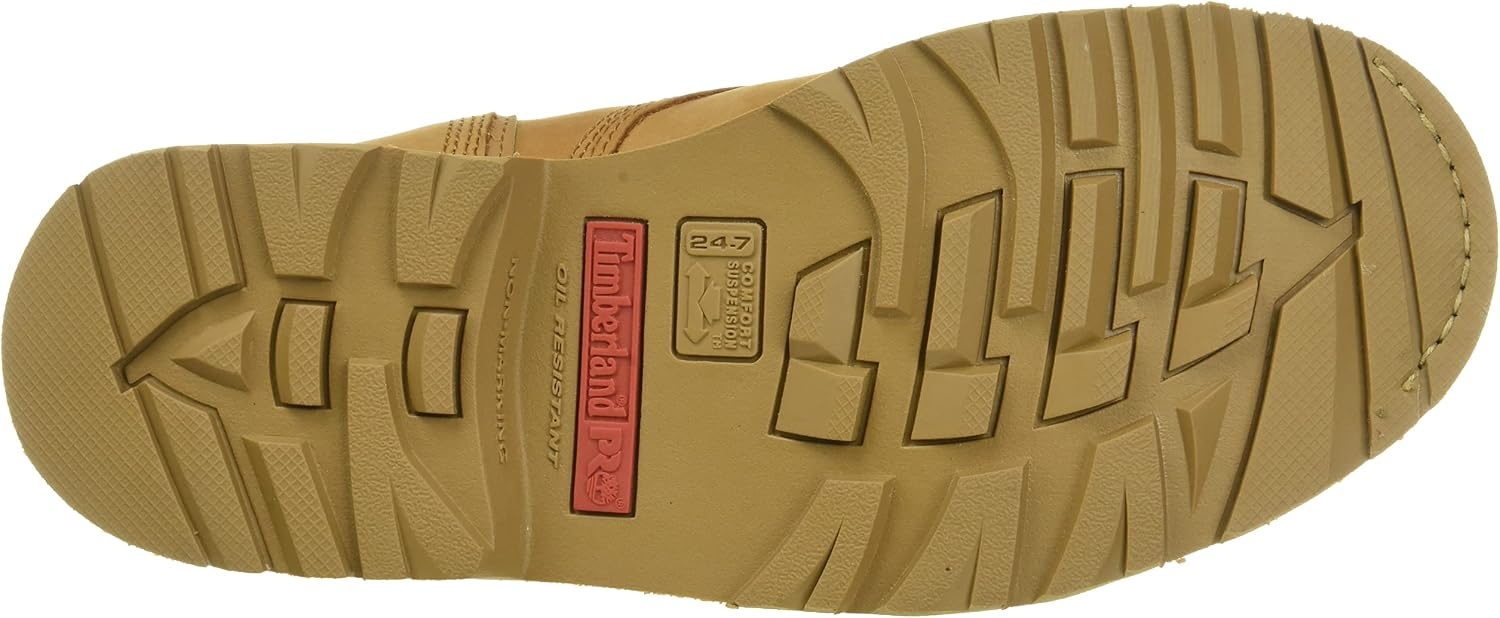 Timberland PRO Men’s Pit Boss 6 Inch Steel Safety Toe Industrial Work Boot(Yellow)