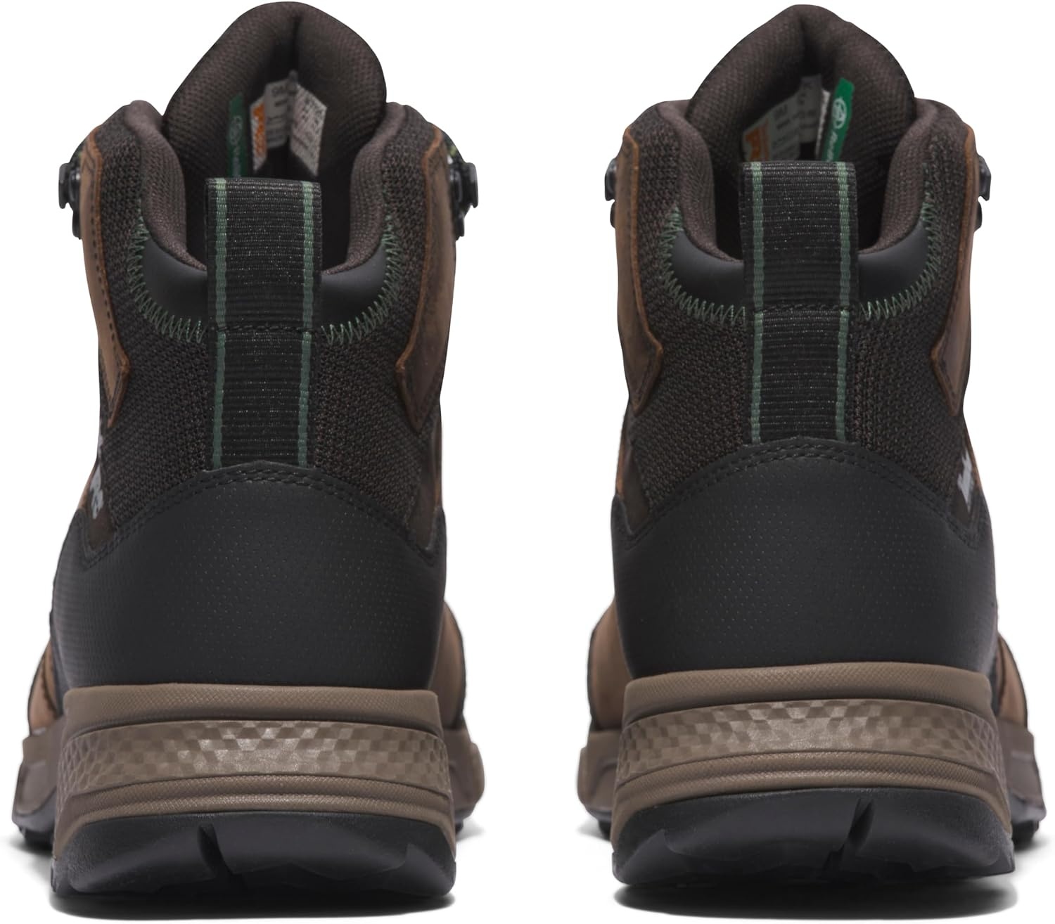 Timberland PRO Switchback LT 6 Inch Soft Toe Waterproof Industrial Work Hiker Boots(Brown/Green)