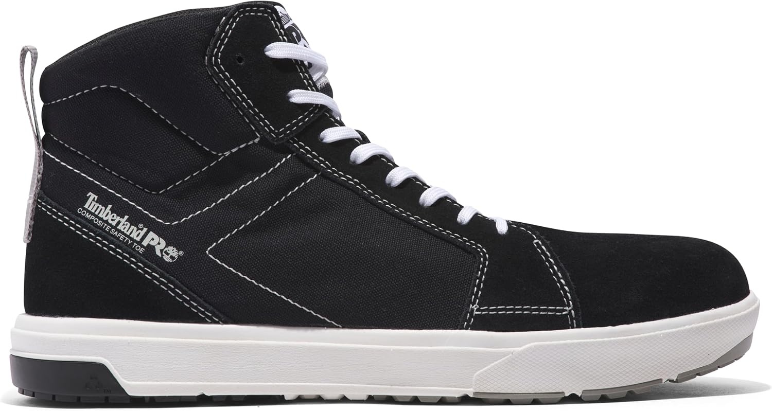 Timberland PRO Berkley Hi Composite Safety Toe(Black/White)