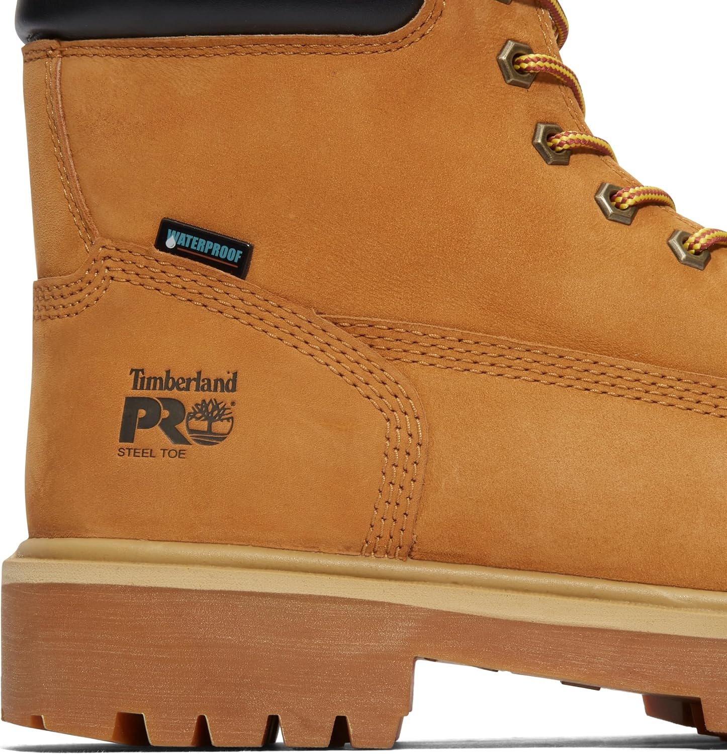 Timberland PRO Men’s Direct Attach 6 Inch Steel Safety Toe Insulated Waterproof(Wheat-2024 New)