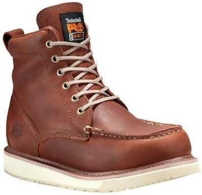 Timberland PRO Unisex Adult Pro Wedge 6 Inch Soft Toe Work Boots(Rust V1)