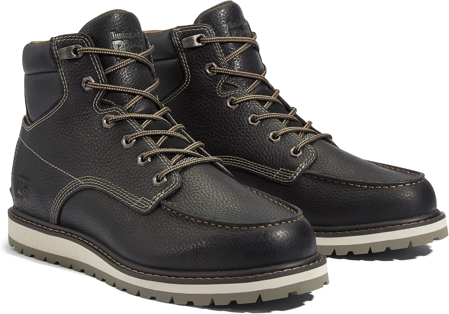 Timberland PRO mens Irvine Wedge 6 Inch Soft-toe Industrial Work Boot(Black-2024 New)