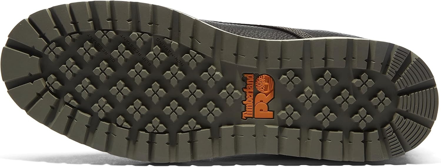 Timberland PRO mens Irvine Wedge 6 Inch Soft-toe Industrial Work Boot(Black-2024 New)