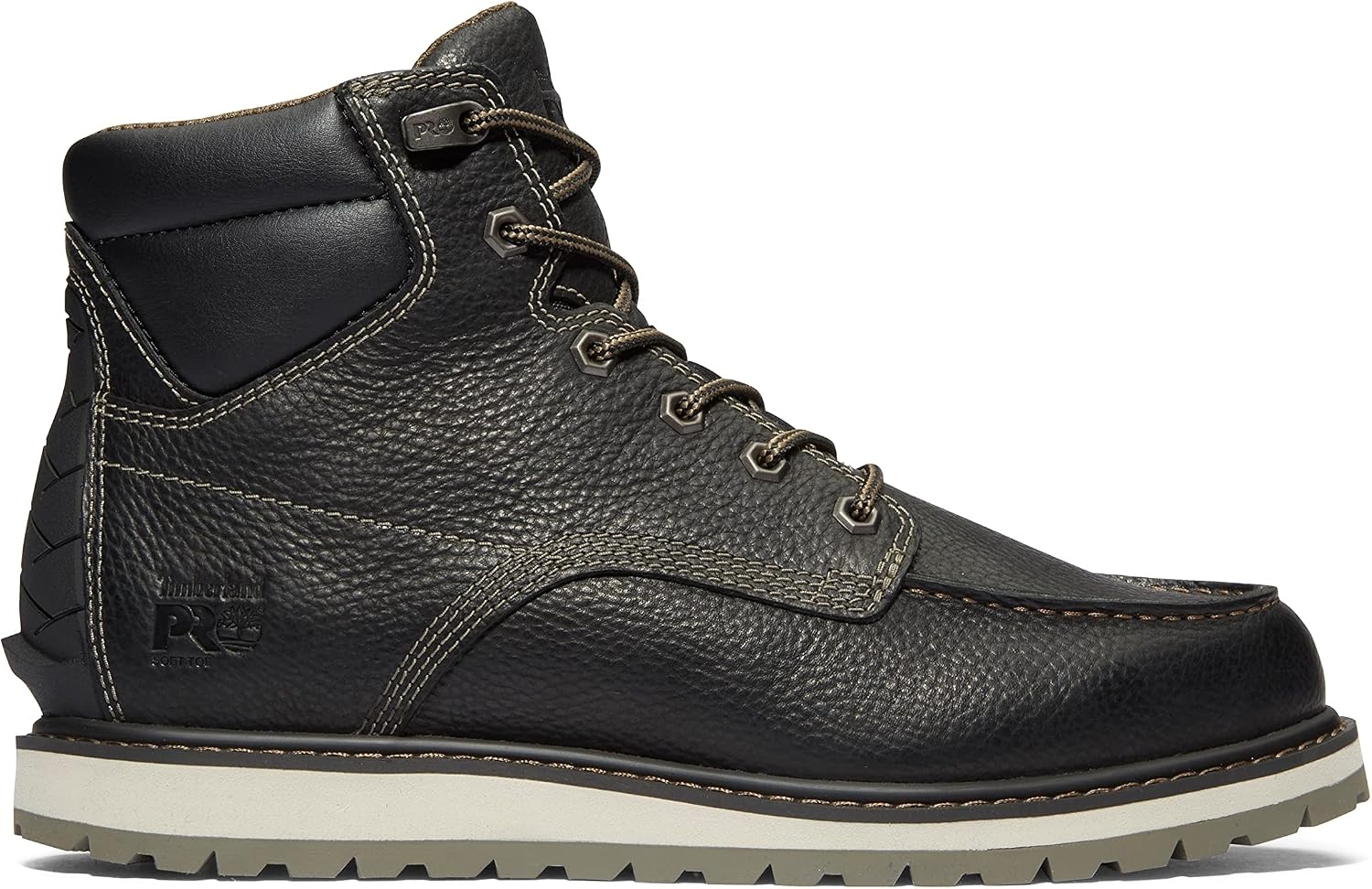 Timberland PRO mens Irvine Wedge 6 Inch Soft-toe Industrial Work Boot(Black-2024 New)
