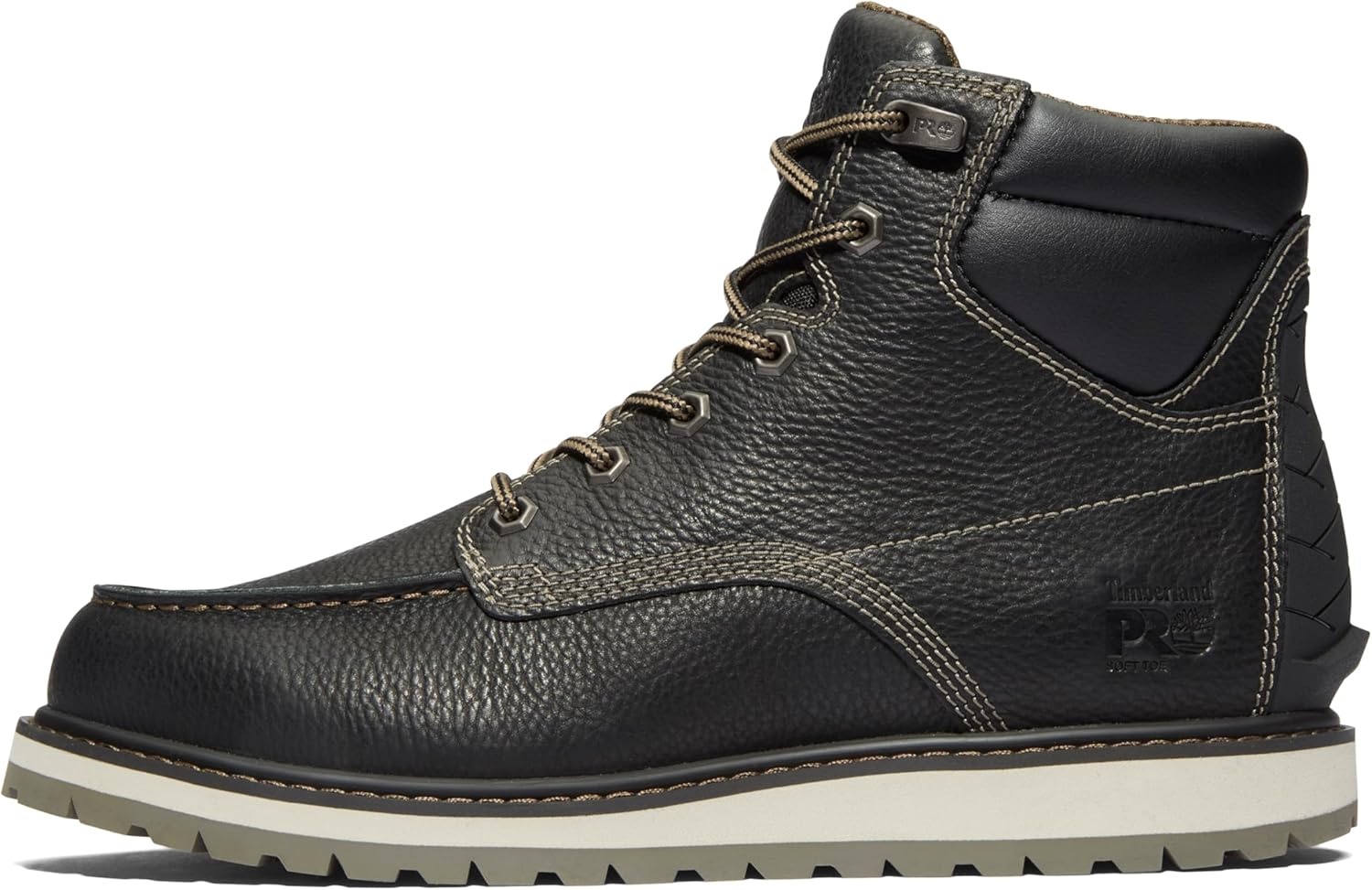 Timberland PRO mens Irvine Wedge 6 Inch Soft-toe Industrial Work Boot(Black-2024 New)