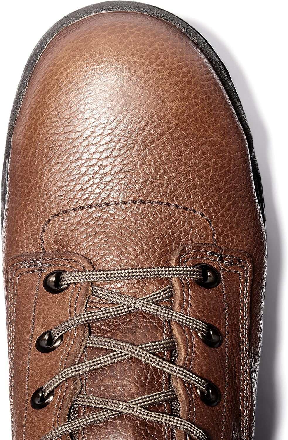 Timberland PRO Mens Titan 6 Inch Alloy Safety Toe Industrial Work Boot(Brown)