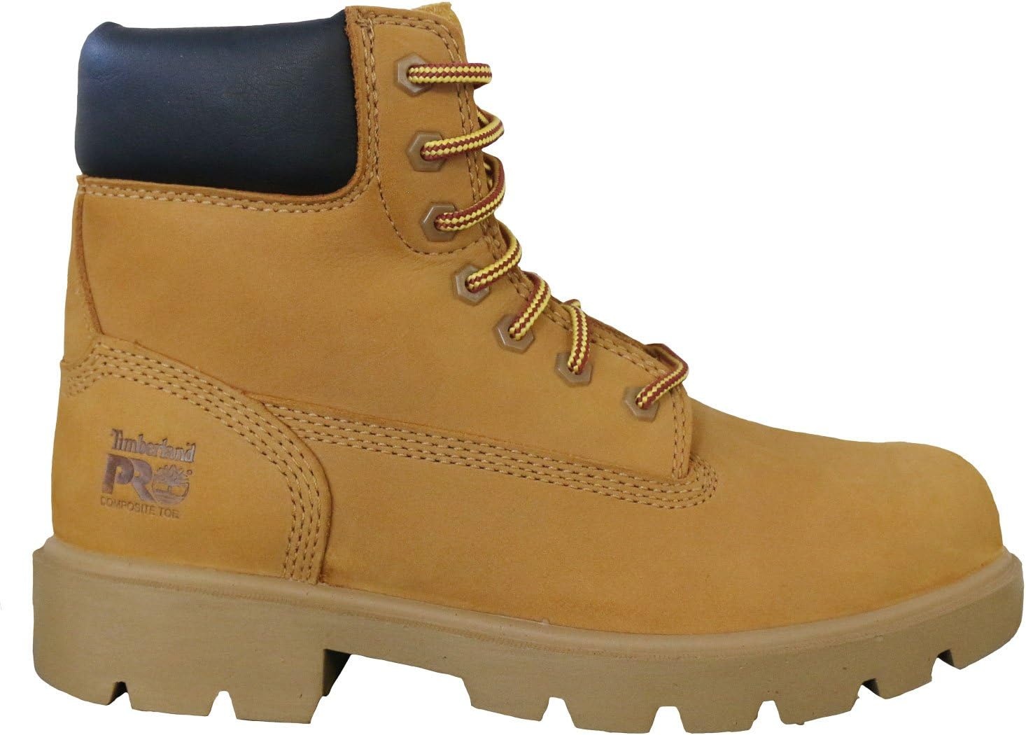 Timberland PRO unisex-adult mens Sawhorse 6″ Composite Safety Toe(Wheat)