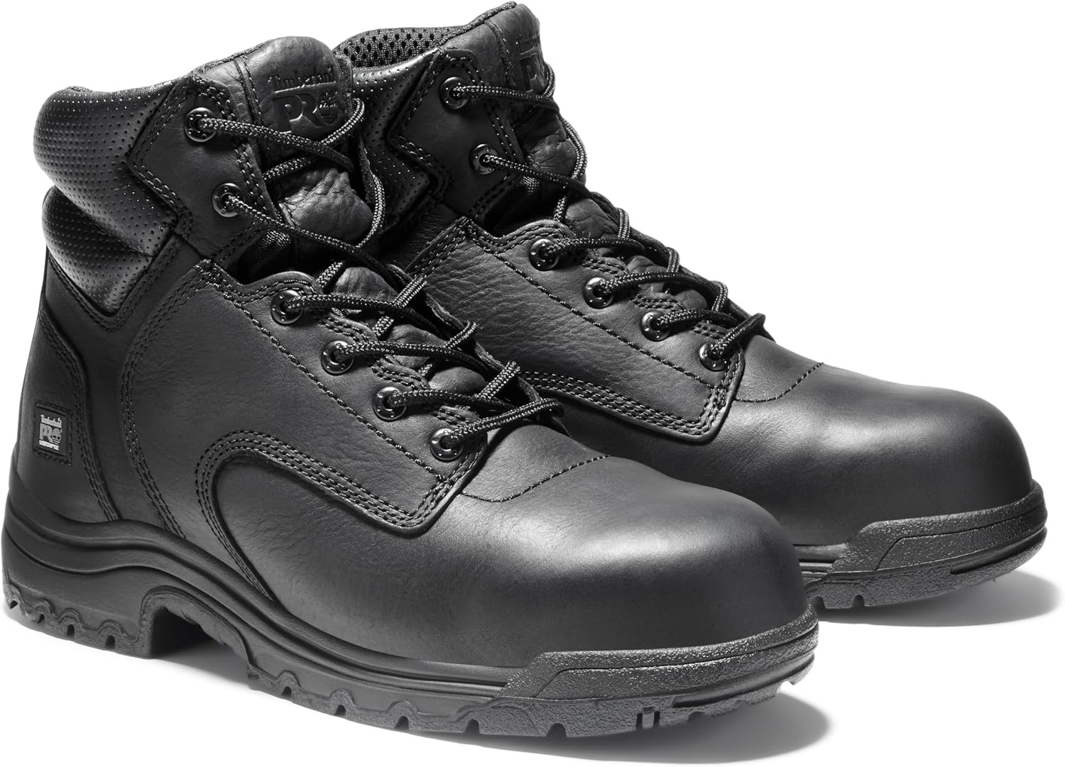 Timberland PRO Men’s Titan 6 Inch Composite Safety Toe Work Boots(Black)
