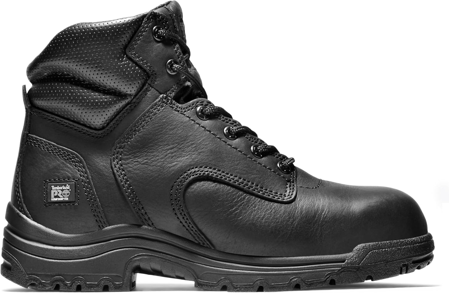 Timberland PRO Men’s Titan 6 Inch Composite Safety Toe Work Boots(Black)