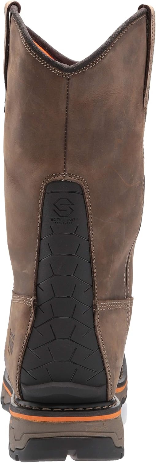 Timberland PRO True Grit Pull-On Composite Safety Toe Waterproof(Brown Turkish Coffee V1)