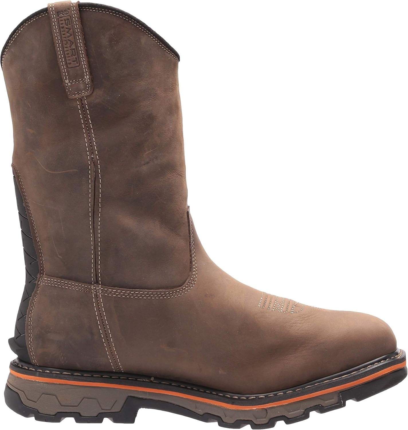 Timberland PRO True Grit Pull-On Composite Safety Toe Waterproof(Brown Turkish Coffee V1)