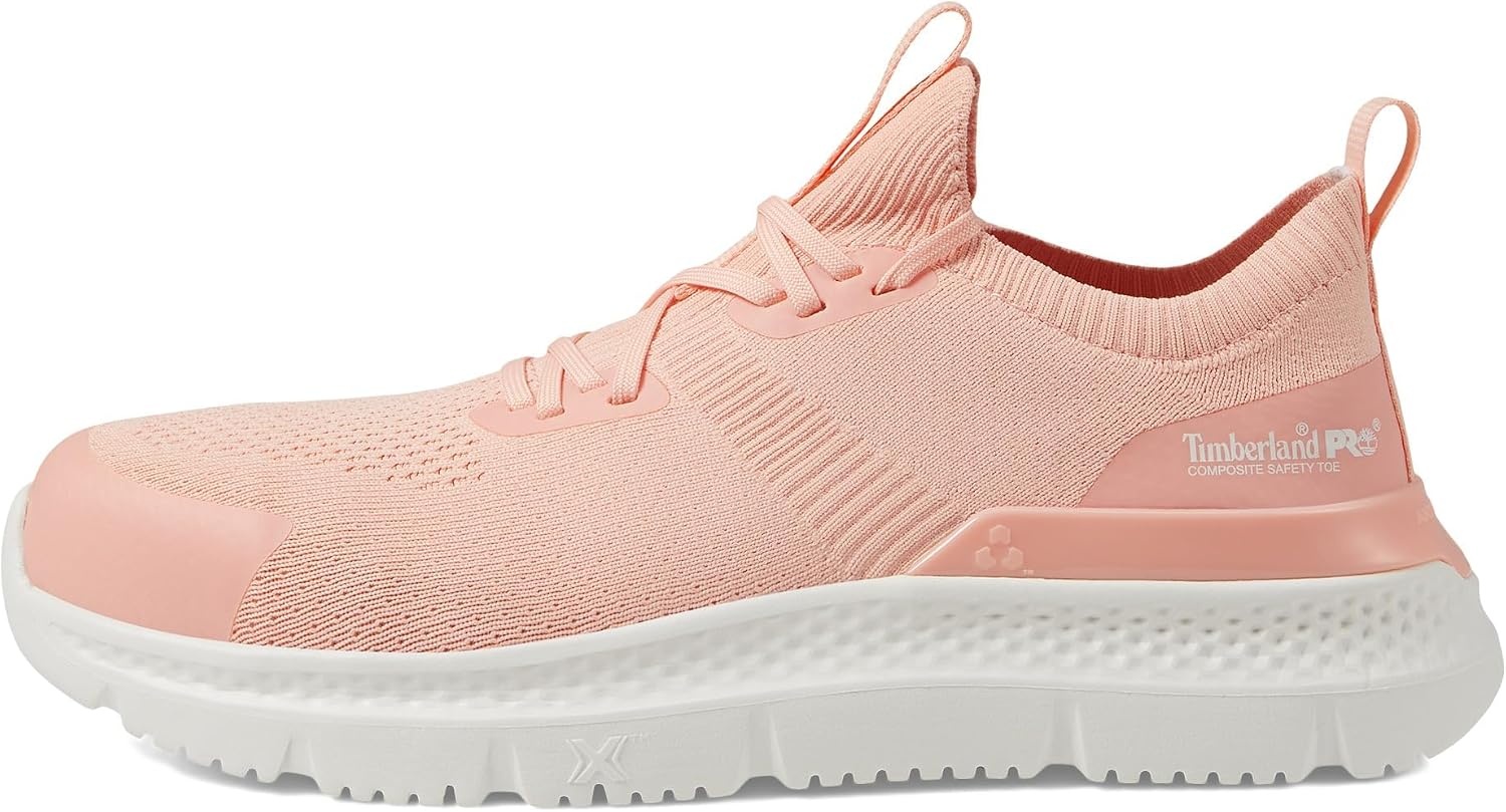 Timberland PRO Setra Knit Composite Safety Toe(Pink/White)