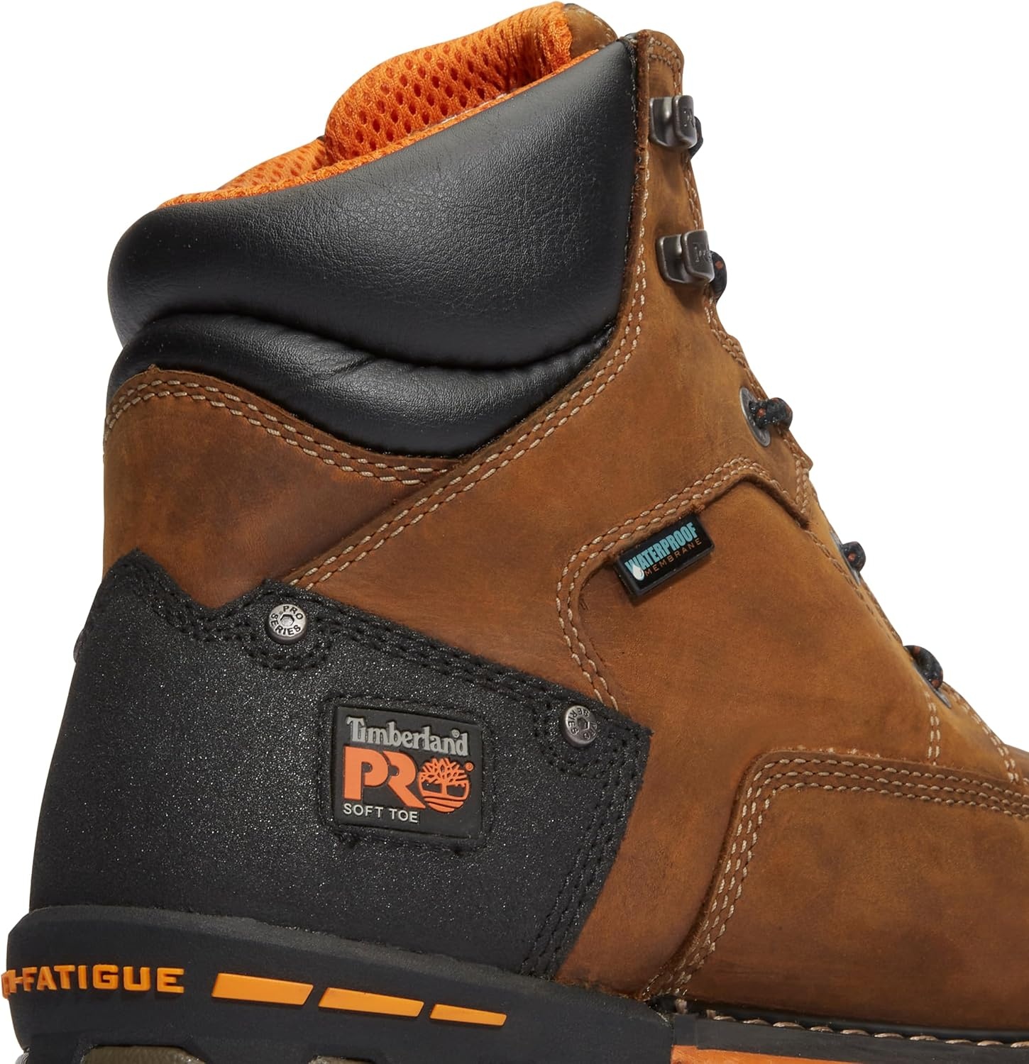 Timberland PRO Men’s Boondock 6 Inch Soft Toe Waterproof Industrial Work Boot, Brown-2024 NEW, 9.5 M US