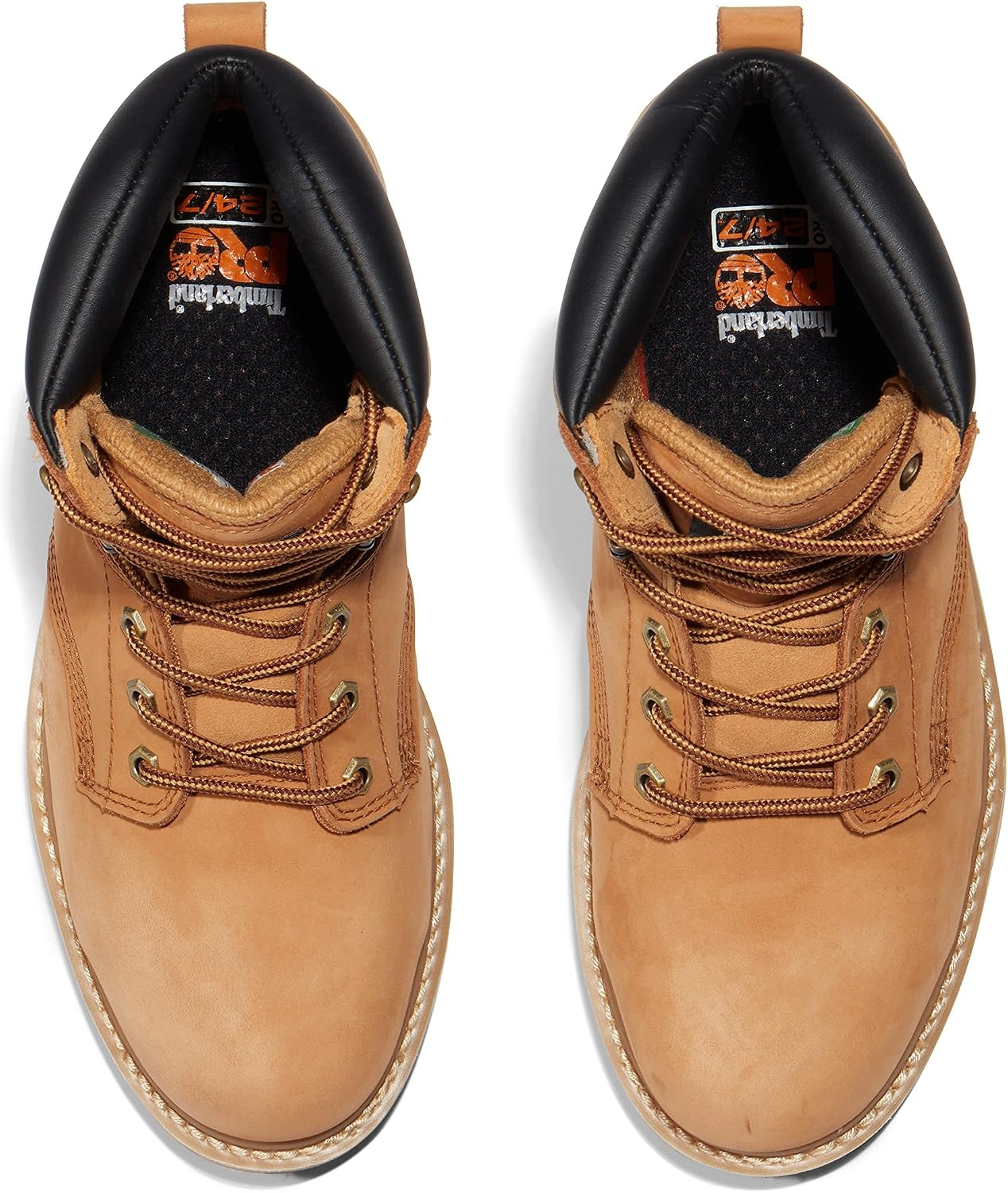 Timberland PRO Men’s Pit Boss 6 Inch Steel Safety Toe Industrial Work Boot(Wheat)