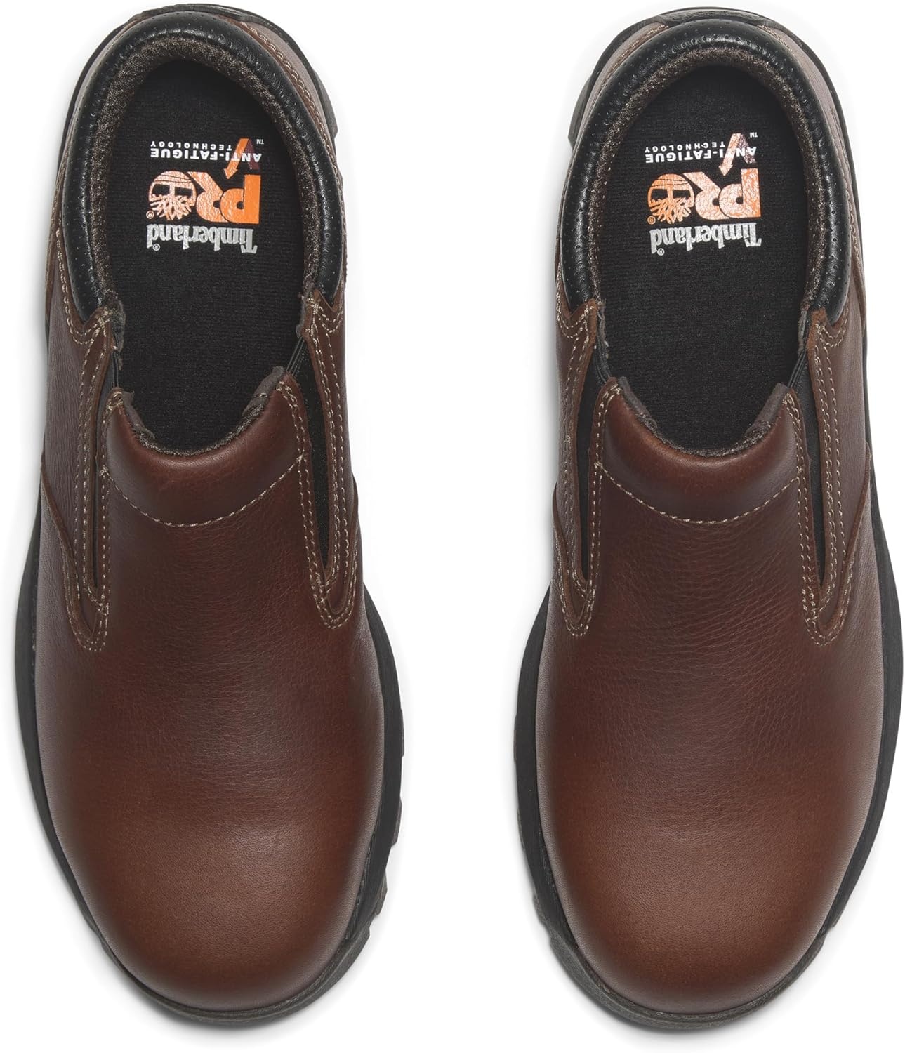 Timberland PRO Men’s Titan Ev Slip-on Composite Safety Toe Industrial Casual Work Shoe(Teak Trailblazer V1)