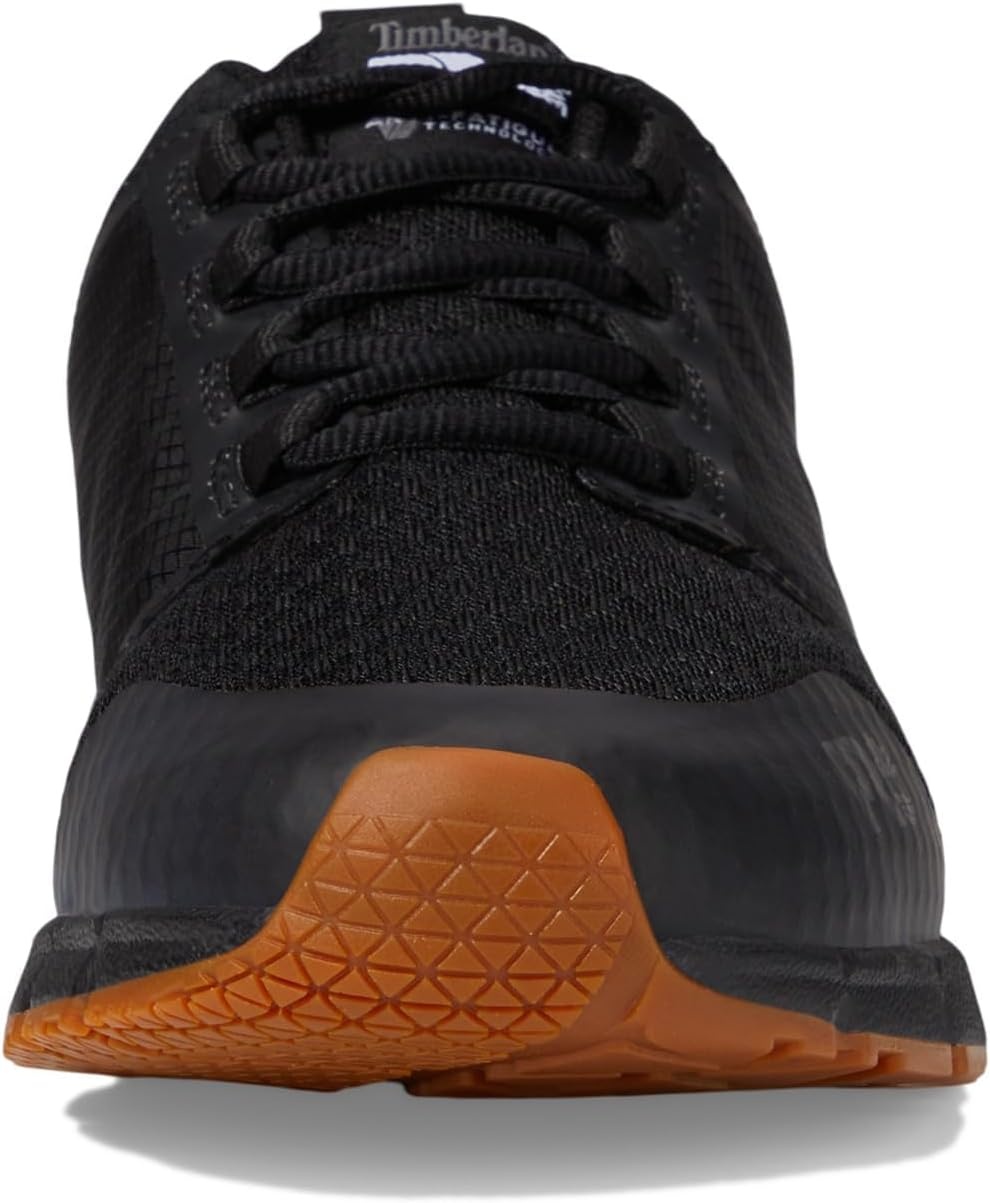 Timberland PRO Men’s Radius Soft Toe Work Shoes(Black/Gum V1)