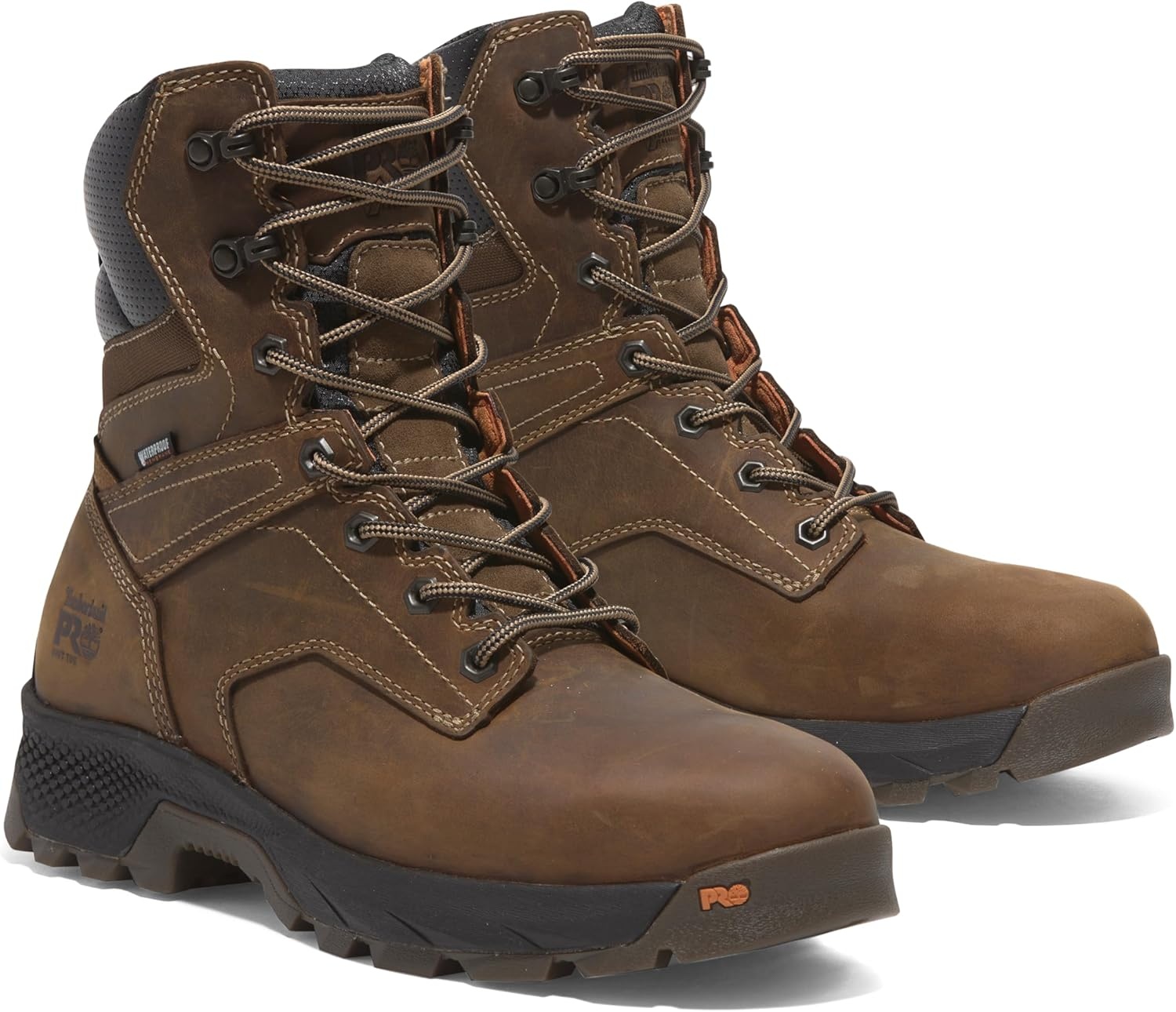 Timberland PRO TiTAN EV 8 Inch Soft Toe Waterproof(Brown V1)