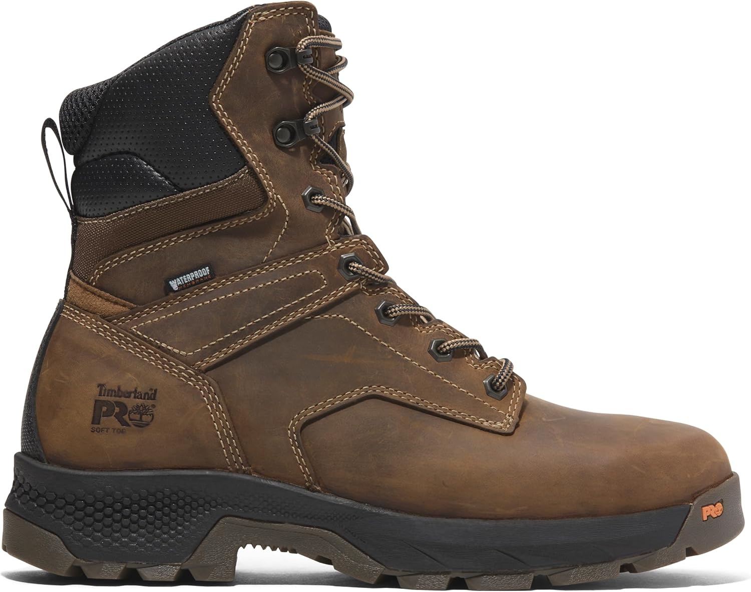 Timberland PRO TiTAN EV 8 Inch Soft Toe Waterproof(Brown V1)